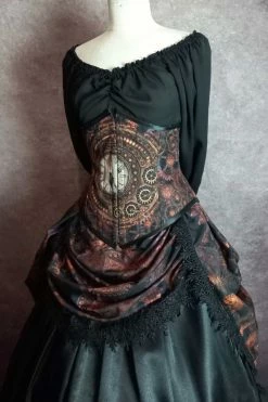 Gallery Serpentine Steampunk Time Under Bust Corset Gown