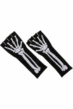 LEG AVENUE Skeleton Arm Warmers 9 LEG AVENUE Skeleton Arm Warmers -AKUMU INK shop sxggdgdeet