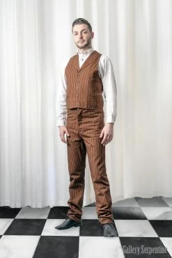 Gallery Serpentine Original Outlaw Vest - Tan, S, M 14 Gallery Serpentine Original Outlaw Vest - Tan, S, M -AKUMU INK shop tan outlaw full set