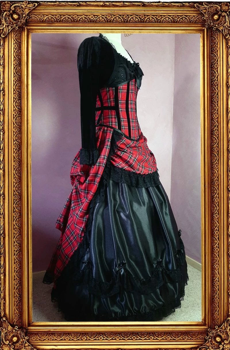Gallery Serpentine Victorian Punk Ball Gown Set 8 Gallery Serpentine Victorian Punk Ball Gown Set - Image 6