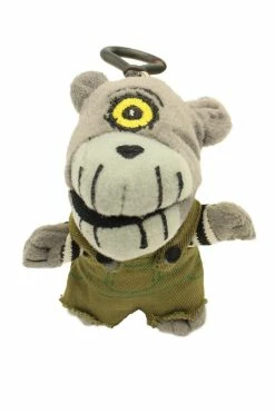 Teddy Scares Abnormal Cyrus Keychain
