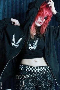 VampireFreaks Batty Bones Hoodie [Zipper Or Pullover] -AKUMU INK shop trashmob trashmob d6262b7d ec7e 4cfa a303 2f87af03ed2e