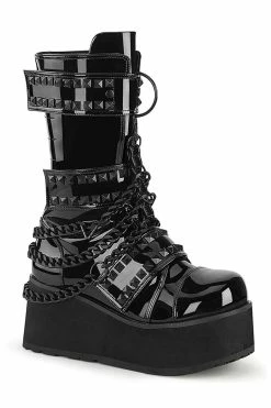 Demonia Blood Pact Punk Boots [Trashville-138]