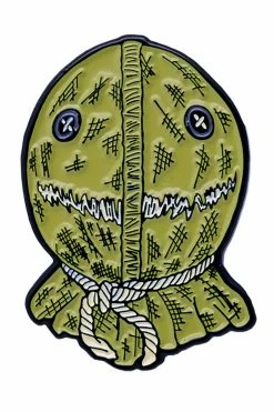 TRICK OR TREAT STUDIOS Trick R Treat Sam Burlap Sack Head Enamel Pin