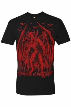 VampireFreaks Creature Of The Night Tee [Multiple Styles Available] -AKUMU INK shop tshirt nextlevel black
