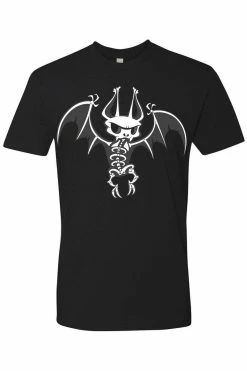 VampireFreaks Batty Bones Tee [Multiple Styles Available] -AKUMU INK shop tshirt nextlevel black front resize 8540f479 d3fb 4325 b777 ebb0a7d8628d