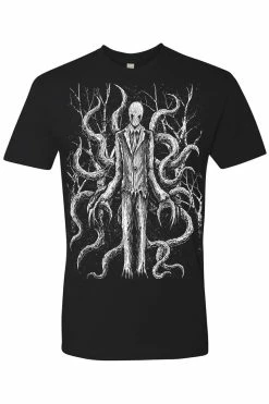 VampireFreaks Slender Sickness Tee [Multiple Styles Available] -AKUMU INK shop tshirt nextlevel black front resizecopy ac002d4c cdf8 4bef bcaf 61ac37e73de4