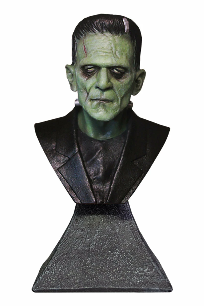 TRICK OR TREAT STUDIOS Universal Monsters - Frankenstein Mini Bust Statue 3 TRICK OR TREAT STUDIOS Universal Monsters - Frankenstein Mini Bust Statue