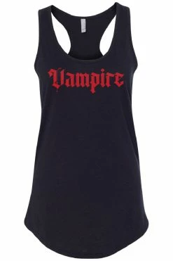 VampireFreaks I'm A Vampire Tee [Multiple Styles Available] -AKUMU INK shop vampire racerback tank black