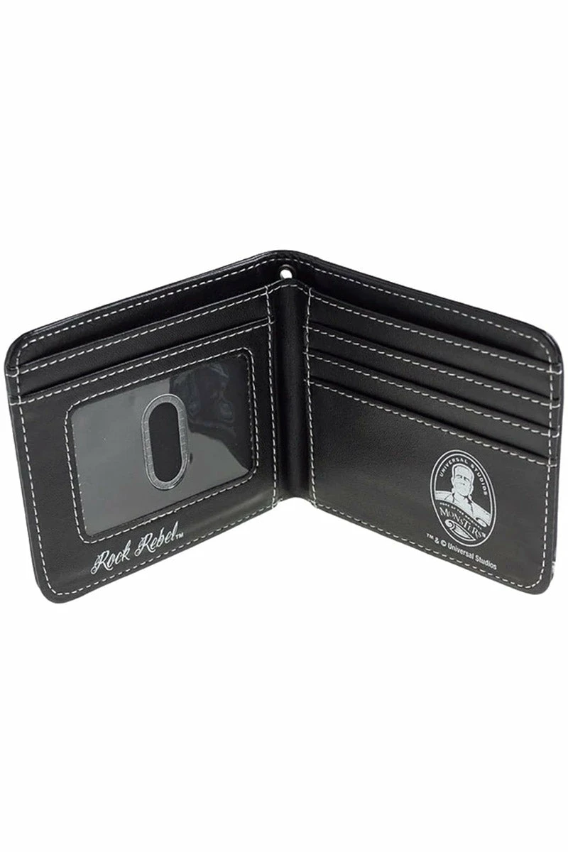 Rock Rebel Horror Monster Collage Bifold Wallet 4 Rock Rebel Horror Monster Collage Bifold Wallet - Image 2