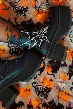 Demonia Spider Stomper Platform Boots [RANGER-105] -AKUMU INK shop vcertge4gtr