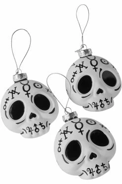 KILLSTAR Cranium Glass Ornaments