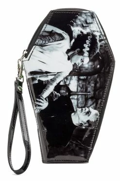 Rock Rebel We Belong Dead Frankenstein & Bride Glitter Coffin Wallet -AKUMU INK shop vcvdgrgr 0236a4a9 482e 4309 b3df 8213aa62d01c