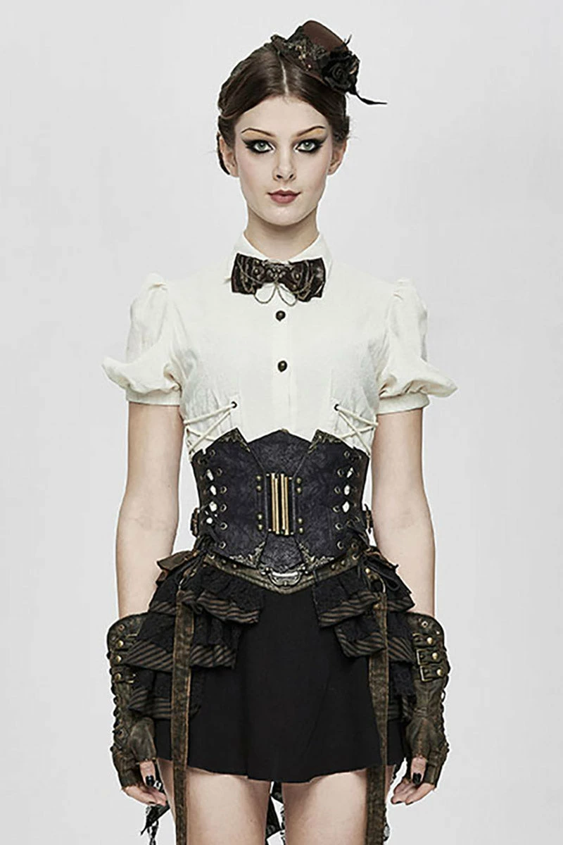 DEVIL FASHION Saqqara Seduction Corset 6 DEVIL FASHION Saqqara Seduction Corset - Image 4