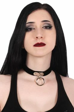 Funk Plus Cut Throat O-Ring Collar [Velvet]