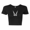 VampireFreaks Crop Top -AKUMU INK shop vfWhiteCropTop