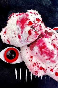 Tentacle Vomit Bloody Bear Keychain -AKUMU INK shop vfd