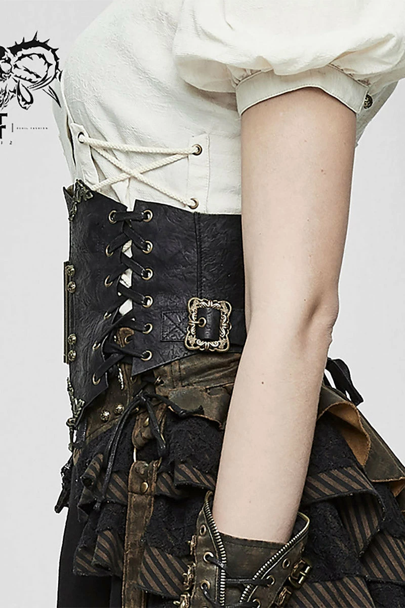 DEVIL FASHION Saqqara Seduction Corset 4 DEVIL FASHION Saqqara Seduction Corset - Image 2