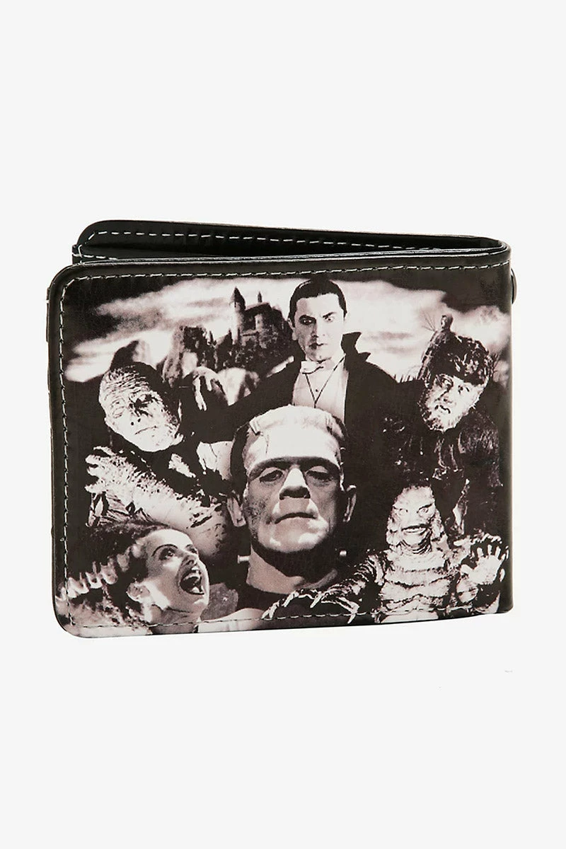 Rock Rebel Horror Monster Collage Bifold Wallet 5 Rock Rebel Horror Monster Collage Bifold Wallet - Image 3