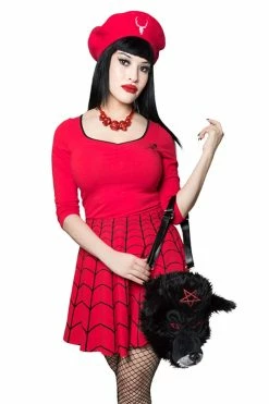 Kreepsville Wolfhead Plush Purse / Backpack -AKUMU INK shop vgvf