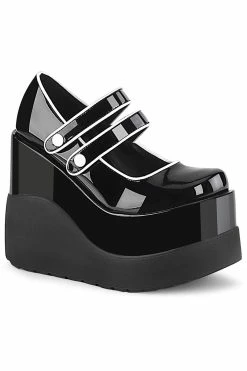 Demonia Death Cult Mary Janes [VOID-37 Wedges]