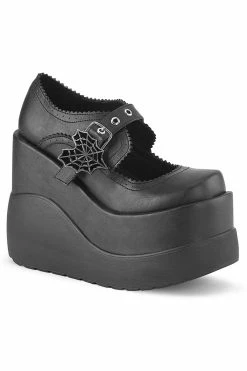 Demonia Webbed Wedges [VOID-38 Mary Janes]