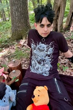 VampireFreaks Winnie The Pooh's Bloody Honey Tee [Multiple Styles Available] -AKUMU INK shop vxgdfgdgdg