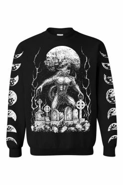 VampireFreaks Howl At The Moon Werewolf Sweatshirt