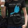 Gallery Serpentine Existential Cat Crisis Meme T-shirt -AKUMU INK shop whatamidoingwithmylives9