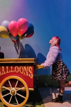 Too Fast Creepy Candy Hearts Skater Dress -AKUMU INK shop whimsical dress