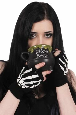 VampireFreaks Fingerless Skeleton Gloves -AKUMU INK shop witches brew zoomin 8776cfd5 ba5a 4765 9c4f b4f891c14459