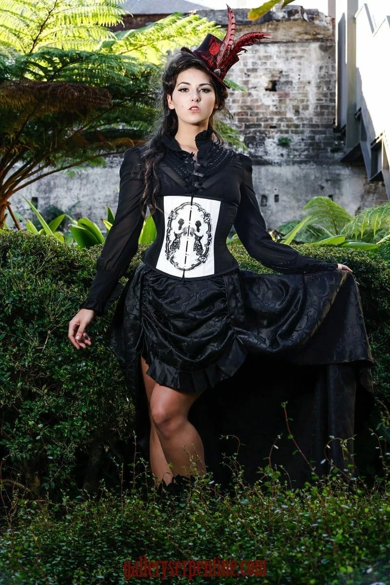 Lady Loxley Victorian Bustle Skirt, Made To Order 5 Lady Loxley Victorian Bustle Skirt, Made To Order - Image 3