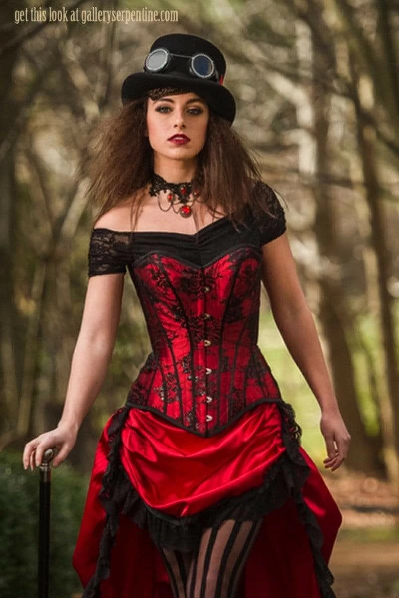 Gallery Serpentine Corsetry Wild Wild West Over Bust Corset, Custom Sized 5 Gallery Serpentine Corsetry Wild Wild West Over Bust Corset, Custom Sized - Image 3