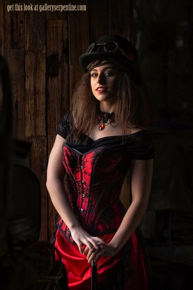 Gallery Serpentine Corsetry Wild Wild West Over Bust Corset, Custom Sized 13 Gallery Serpentine Corsetry Wild Wild West Over Bust Corset, Custom Sized - Image 11