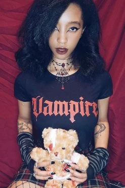 VampireFreaks Tormented Teddy Bear -AKUMU INK shop womens e girl clothing f075311c 2dfd 45dc 8c02 7e61c7cc0783
