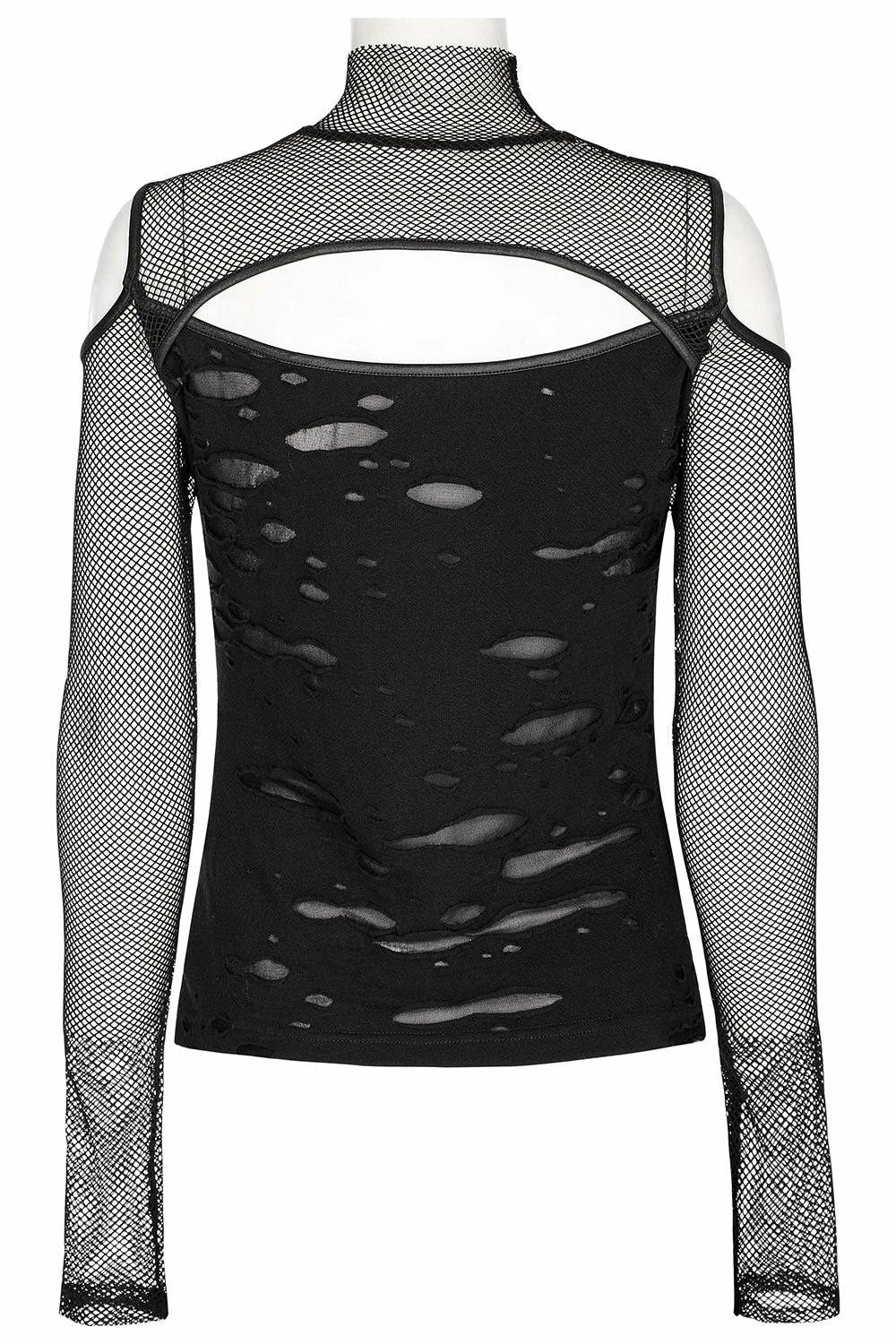 PUNK RAVE Dead Letters Fishnet Top 10 PUNK RAVE Dead Letters Fishnet Top - Image 8