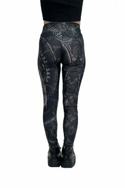 VampireFreaks Deathcore Plague Doctor Leggings -AKUMU INK shop womens steampunk leggings