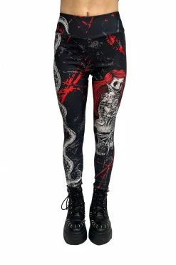 VampireFreaks The Little Mermaidcore Leggings -AKUMU INK shop womns the little mermaid leggings