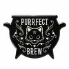 Pacific Giftware Purrfect Brew Cauldron Coaster Set 2 Pacific Giftware Purrfect Brew Cauldron Coaster Set -AKUMU INK shop wrwrcopy