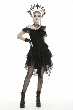 DARK IN LOVE Gothic Saintling Lace Dress -AKUMU INK shop wwww 2b2c8ff1 94a2 44ac b528 437506e4c5ce