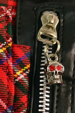 Banned Apparel Rise Up Bag [RED PLAID] -AKUMU INK shop ytyhtur