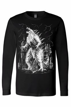VampireFreaks Gothzilla Tee [Multiple Styles Available] -AKUMU INK shop zillalong