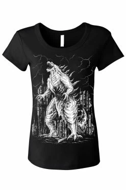 VampireFreaks Gothzilla Tee [Multiple Styles Available] -AKUMU INK shop zillascoop