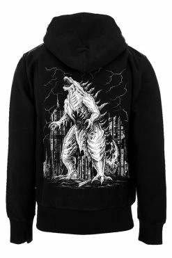 VampireFreaks Gothzilla Hoodie [Zipper Or Pullover] -AKUMU INK shop zillazip