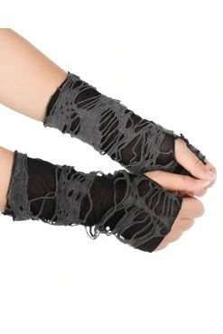 Catalyst Zombie Mesh Arm Warmers -AKUMU INK shop zombie mesh armwarmers01