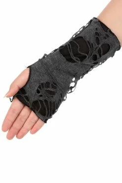 Catalyst Zombie Mesh Arm Warmers -AKUMU INK shop zombie mesh armwarmers04