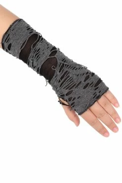 Catalyst Zombie Mesh Arm Warmers -AKUMU INK shop zombie mesh armwarmers05