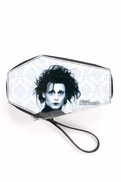 Rock Rebel Edward Scissorhands Fleur De Lis Coffin Wallet -AKUMU INK shop zzzzz