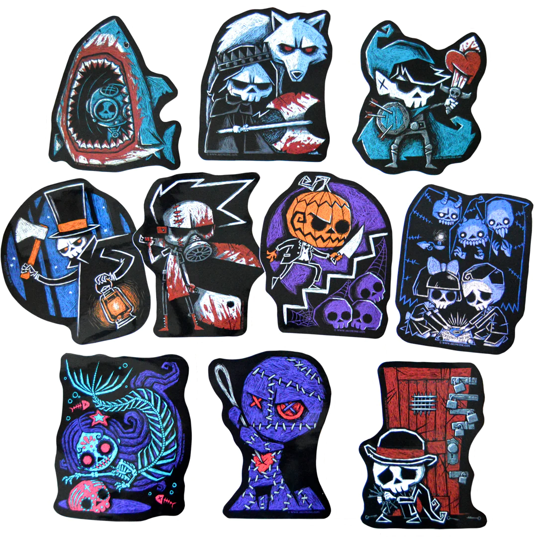 AKUMU INK shop -AKUMU INK shop stickerpack7 ffa45478 8829 4b18 9277